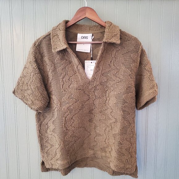 Pine Verve Jaffa Crochet Shirt - Picture 1 of 3